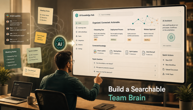 Best way to document recurring team knowledge with AI workflow for software teams